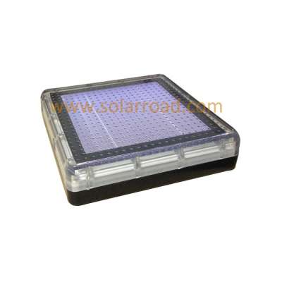 SOLARROAD RS-302 Transparent PC LED Garden Light Solar Brick