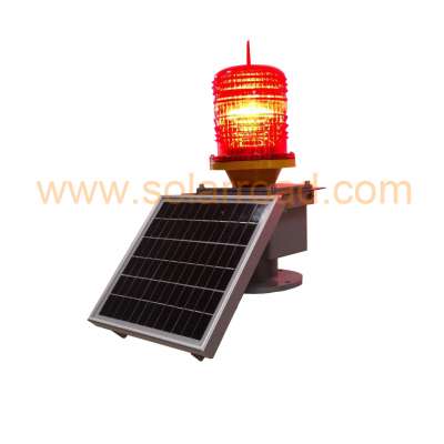 SOLARROAD RS-712-Plus High Brightness Sea Using Warning Light Solar Tower Crane Warning Light