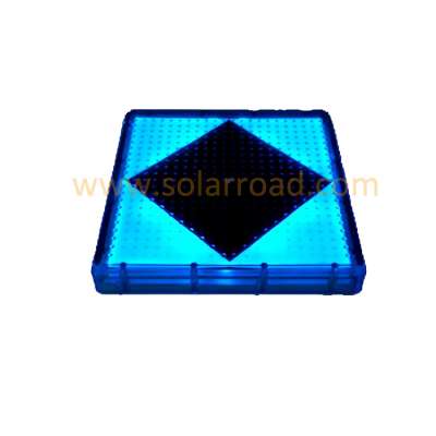 RS-302-03 200x200CM Polycarbonate Solar Garden Lights Outdoor Ground LED Lighting Plastic Solar Paver Brick Lights