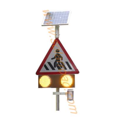 SOLARROAD RS-751Solar Pedestrian Traffic Crossing Warning LED Light