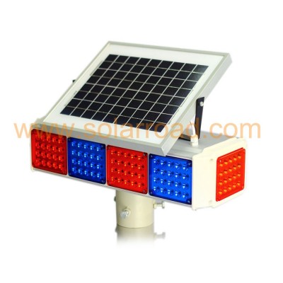 SOLARROAD RS-735-02 Temporary Parking  Solar Traffic Flash Warn Light