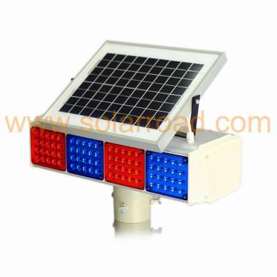 SOLARROAD RS-735 High Brightness Emergency Parking Area Solar Traffic Flash Lighting Warning Light